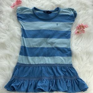 Ralph Lauren Blue Ripped Dress/Tunic